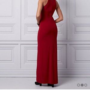 Le Chateau Red Maxi Dress